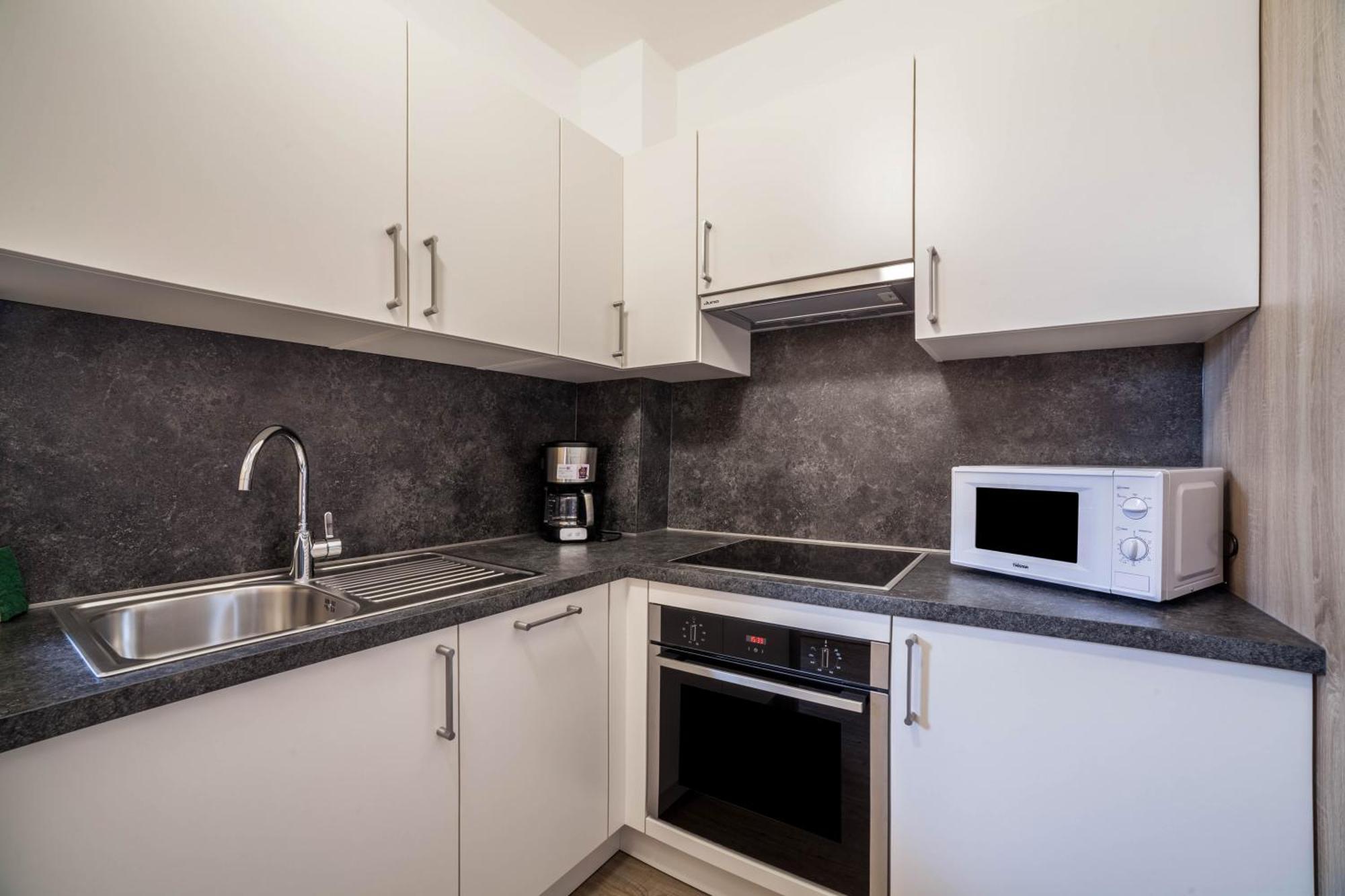 Hotel-Garni Appartement Gartenheim 思科纳 外观 照片