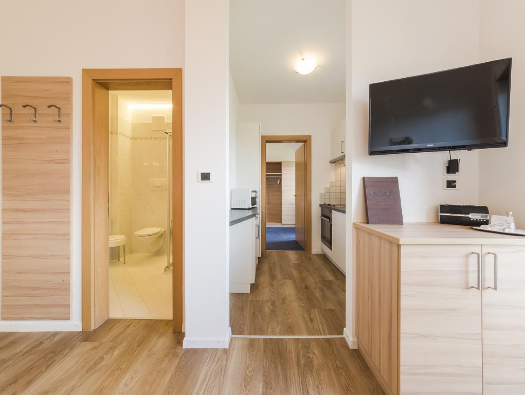 Hotel-Garni Appartement Gartenheim 思科纳 外观 照片
